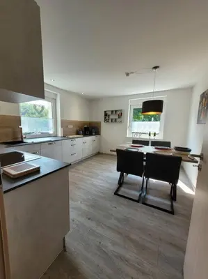 Küche/Küchenzeile in der Unterkunft Ulrich & Christa´s Ferienhaus