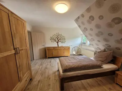 Ein Sitzbereich in der Unterkunft Ulrich & Christa´s Ferienhaus