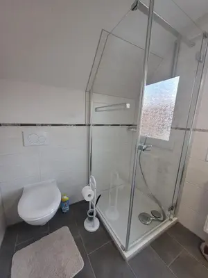 Ein Badezimmer in der Unterkunft Ulrich & Christa´s Ferienhaus