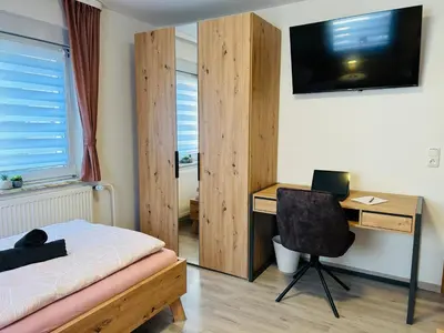 TV/Unterhaltungsangebot in der Unterkunft Gästehaus Trockau
