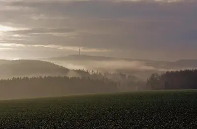 Naturlandschaft in der Nähe der Ferienwohnung