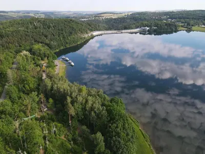 Naturlandschaft in der Nähe der Ferienwohnung