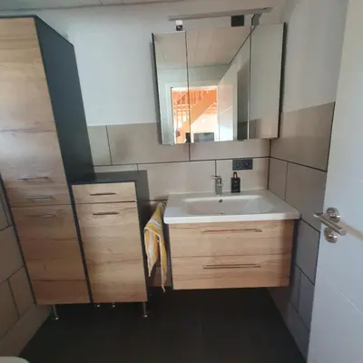 Ein Badezimmer in der Unterkunft Ferienwohnung RELAX