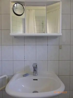 Ein Badezimmer in der Unterkunft Natur pur im Erzgebirge