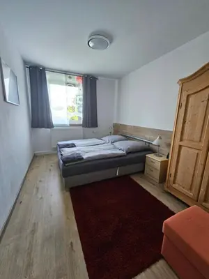 Ein Bett oder Betten in einem Zimmer der Unterkunft Auszeit