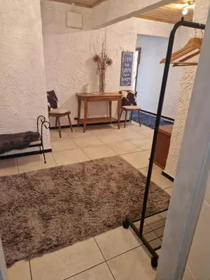 Ein Sitzbereich in der Unterkunft Ferienwonung mit 3 Schlafzimmer