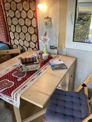 Ein Sitzbereich in der Unterkunft Arabian Harmony herzlich und familiär
