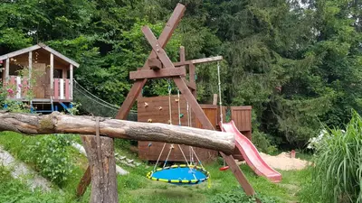 Ein Kinderspielbereich in der Unterkunft Arabian Harmony herzlich und familiär