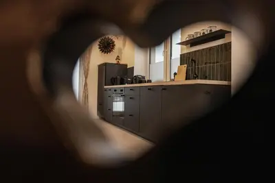 Küche/Küchenzeile in der Unterkunft Chalet Erwin