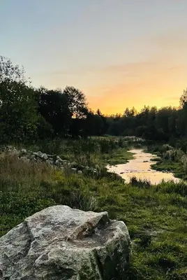Naturlandschaft in der Nähe der Ferienwohnung
