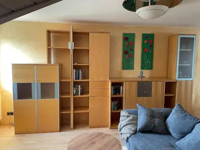 Die Bibliothek in der Ferienwohnung