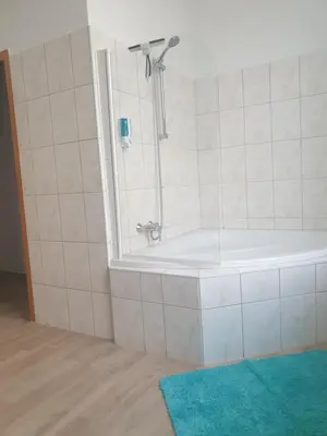 Ein Badezimmer in der Unterkunft Zur Altstadt