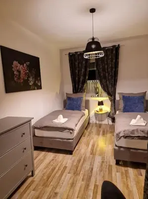 Ein Bett oder Betten in einem Zimmer der Unterkunft Apartment Del Pueblo