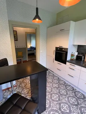 Küche/Küchenzeile in der Unterkunft Villa Lattermann