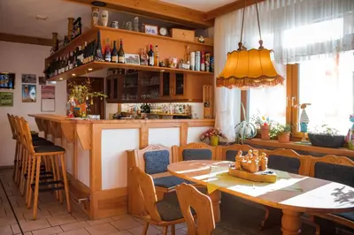 Getränke in der Unterkunft Gasthof Blankenberg