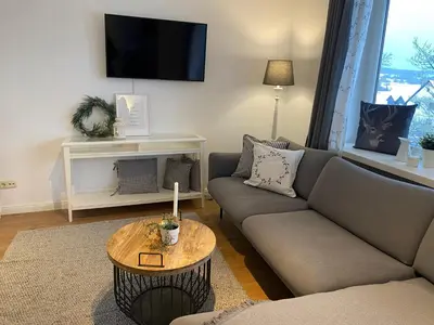 TV/Unterhaltungsangebot in der Unterkunft Ferienwohnung am See im Fichtelgebirge