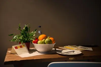 Essen im Hotel oder in der Nähe