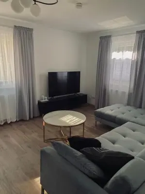 TV/Unterhaltungsangebot in der Unterkunft Moderne und stilvolle 3 Zimmer Wohnung