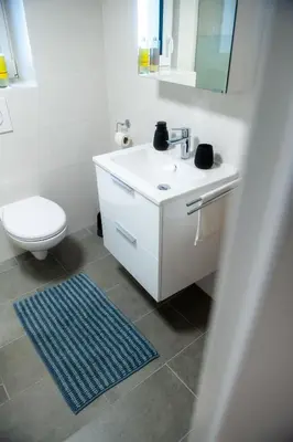 Ein Badezimmer in der Unterkunft Schloßberg - Ferienwohnung im Herzen von Selb