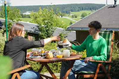 Essen in der Pension oder in der Nähe