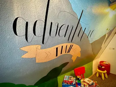 Der Kid's Club in der Unterkunft Haus am Berg - Pension direkt am Skihang