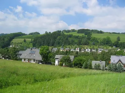 Naturlandschaft in der Nähe des Ferienhauses