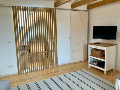 TV/Unterhaltungsangebot in der Unterkunft Lorenzo Appartements