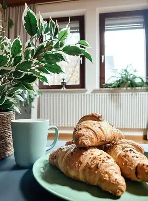 Grundriss der Unterkunft Salí Homes K39 Monte-Carlo -Spacious 6-Bedroom Apartment with Terrace and Garden Views in Bayreuth Ideal for Groups