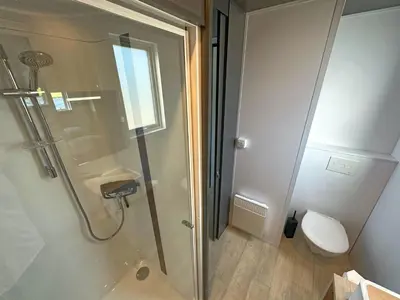 Ein Badezimmer in der Unterkunft Tiny House, Neunburg vorm Wald