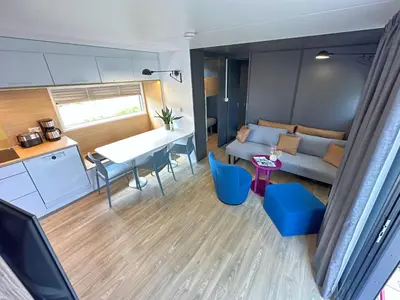 Küche/Küchenzeile in der Unterkunft Tiny House, Neunburg vorm Wald