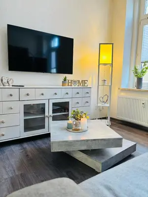 TV/Unterhaltungsangebot in der Unterkunft charmante Ferienwohnung am Stadtwald von Plauen