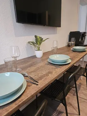 Grundriss der Unterkunft charmante Ferienwohnung am Stadtwald von Plauen