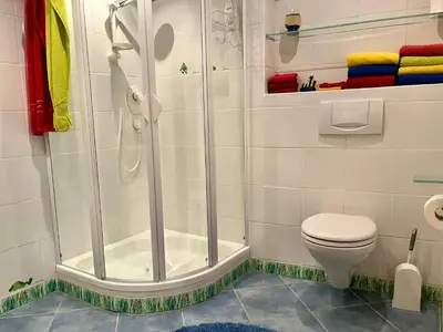 Ein Badezimmer in der Unterkunft Ferien- und Monteurwohnung Waldnaab