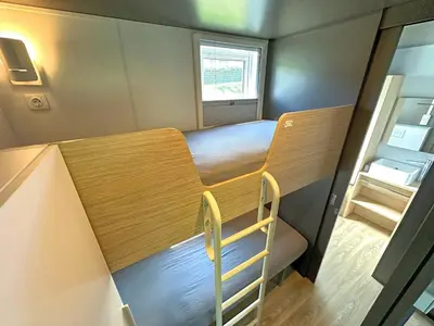 Ein Bett oder Betten in einem Zimmer der Unterkunft Oase mit Gartenglück, Neunburg vorm Wald