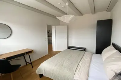 Ein Bett oder Betten in einem Zimmer der Unterkunft nummer22