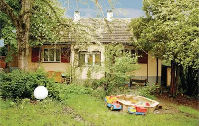 Ein Garten an der Unterkunft Ferienhaus Alex