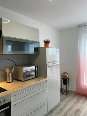 Küche/Küchenzeile in der Unterkunft Ferienhaus Münchshofen