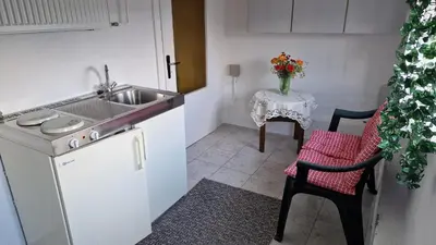 Küche/Küchenzeile in der Unterkunft Ferienhaus LIANE