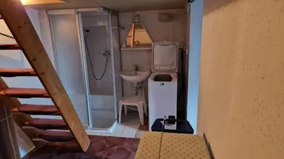 Ein Badezimmer in der Unterkunft Ferienhaus LIANE