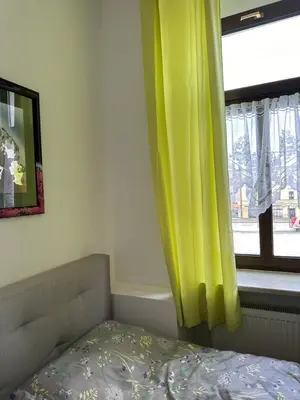Ein Bett oder Betten in einem Zimmer der Unterkunft Kleinzimmer am Markt