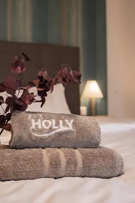 Ein Bett oder Betten in einem Zimmer der Unterkunft ALEXBAD Ferienwohnungen