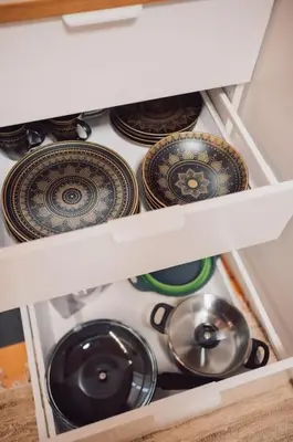 Küche/Küchenzeile in der Unterkunft Suite 13 Loft mit Terrasse