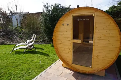 Ein Garten an der Unterkunft Tinyhaushotel - Campingpark Nabburg