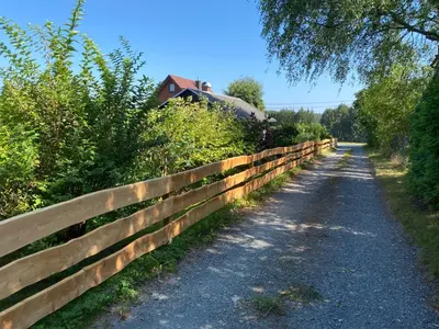 Naturlandschaft in der Nähe des Ferienhauses