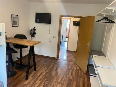 Küche/Küchenzeile in der Unterkunft FeWo WIEKO Plauen Leibnizstr. H1, 2.OG links