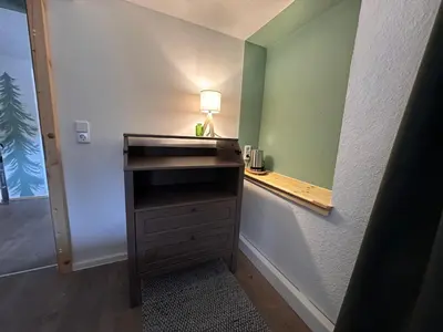 Grundriss der Unterkunft Ferienhaus Hemann mit eigener Sauna