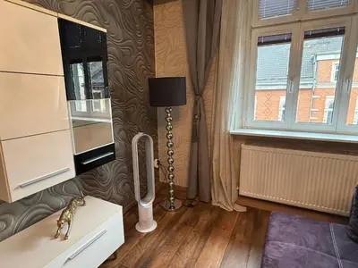 Grundriss der Unterkunft Stylisches City Apartment-Balkon-24h CheckIn-SmartTV