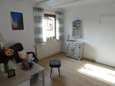 Küche/Küchenzeile in der Unterkunft Ferienwohnung Dorothea