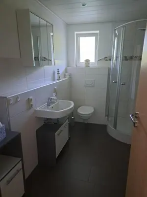 Ein Badezimmer in der Unterkunft Familie Wiegärtner