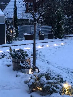 Ja, das gönn' ich mir. Sauna, Natur - alles hier. im Winter